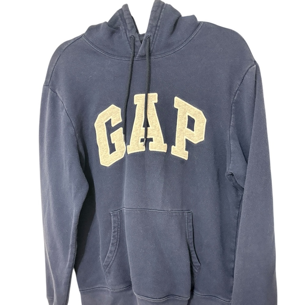 GAP Navy Hoodie with Cream Logo